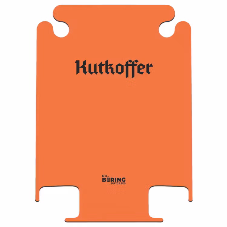 CaseSwap - Citations - Valise à chattes feu orange — 1