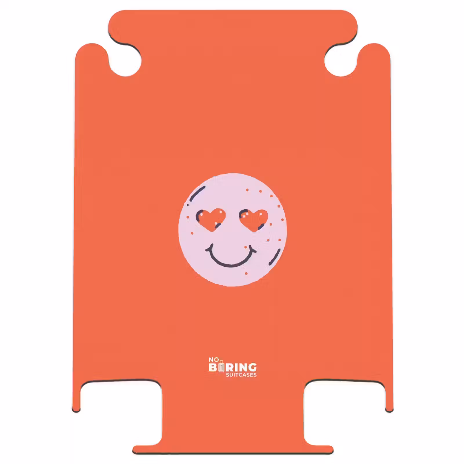 CaseSwap™ - Motifs - Emoji heureux sur fond rouge — 1