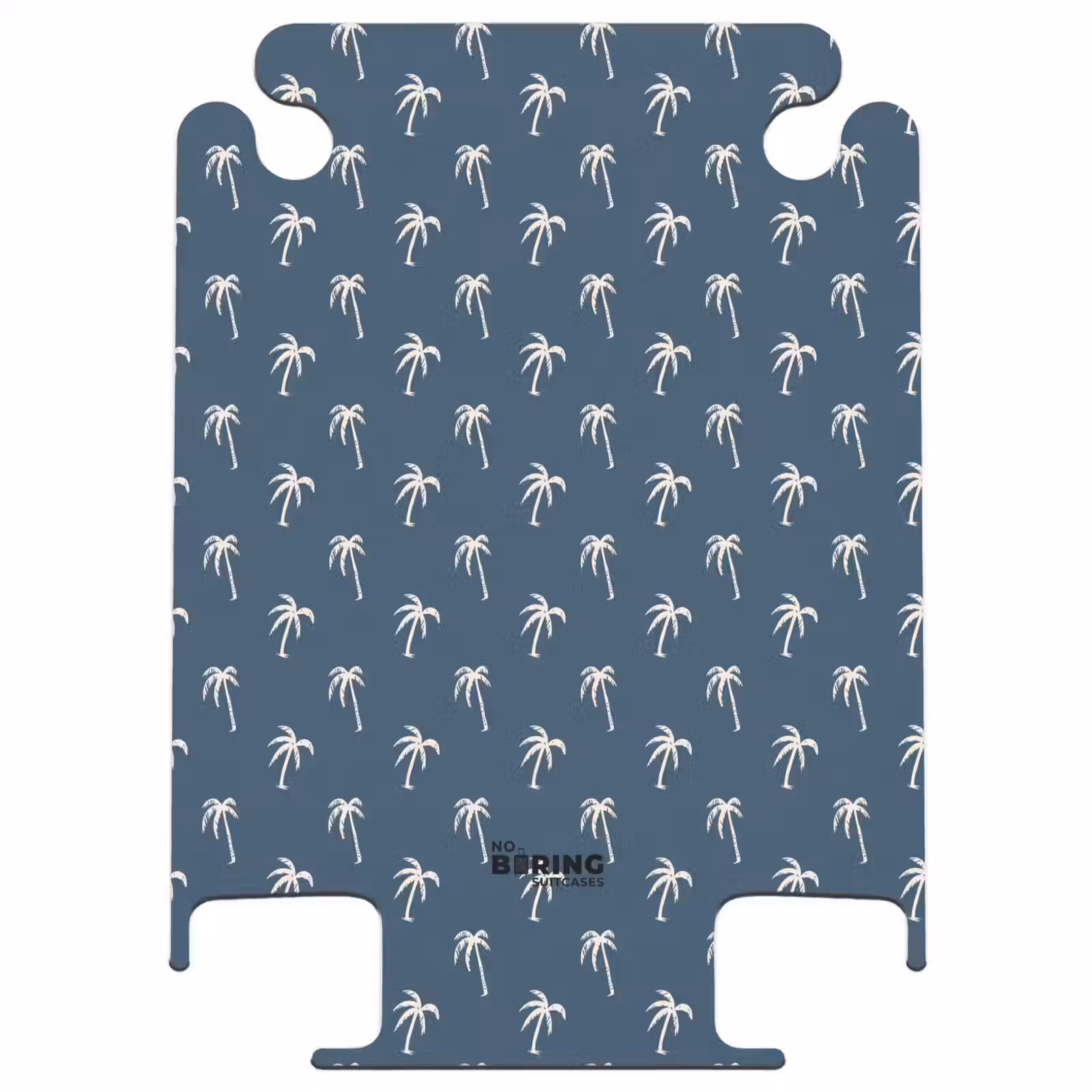 CaseSwap - Motifs - Petits palmiers sur bleu-gris — 1