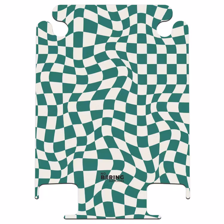 CaseSwap - Motifs - Illusion d'optique en vert et blanc — 1