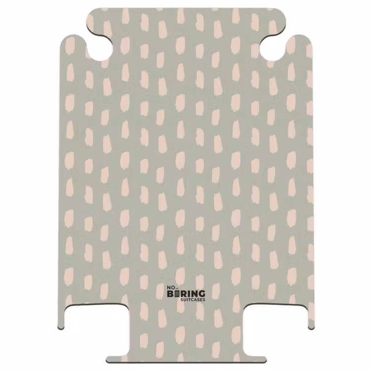 CaseSwap™ - Motifs - Motif de taches beiges sur fond vert olive — 1