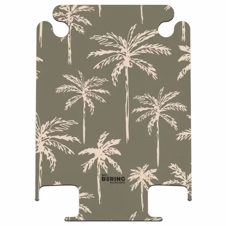 CaseSwap - Motifs - Palmiers sur vert olive — 1