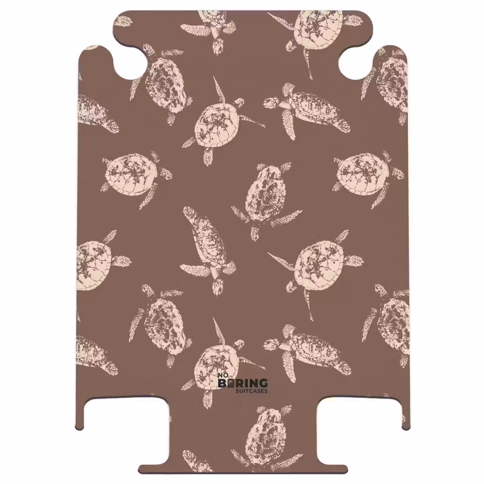 CaseSwap™ - Motifs - Tortues sur fond brun — 1