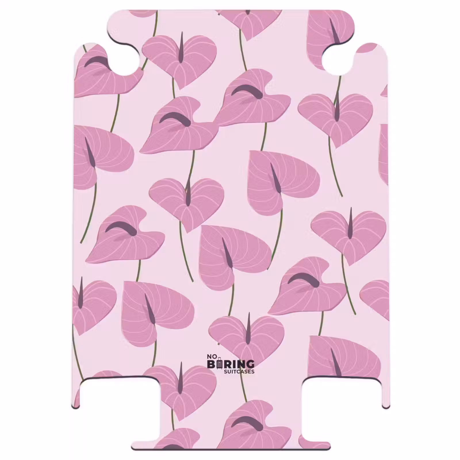 CaseSwap™ - Souvenirs d'été - Motif anthurium rose — 1