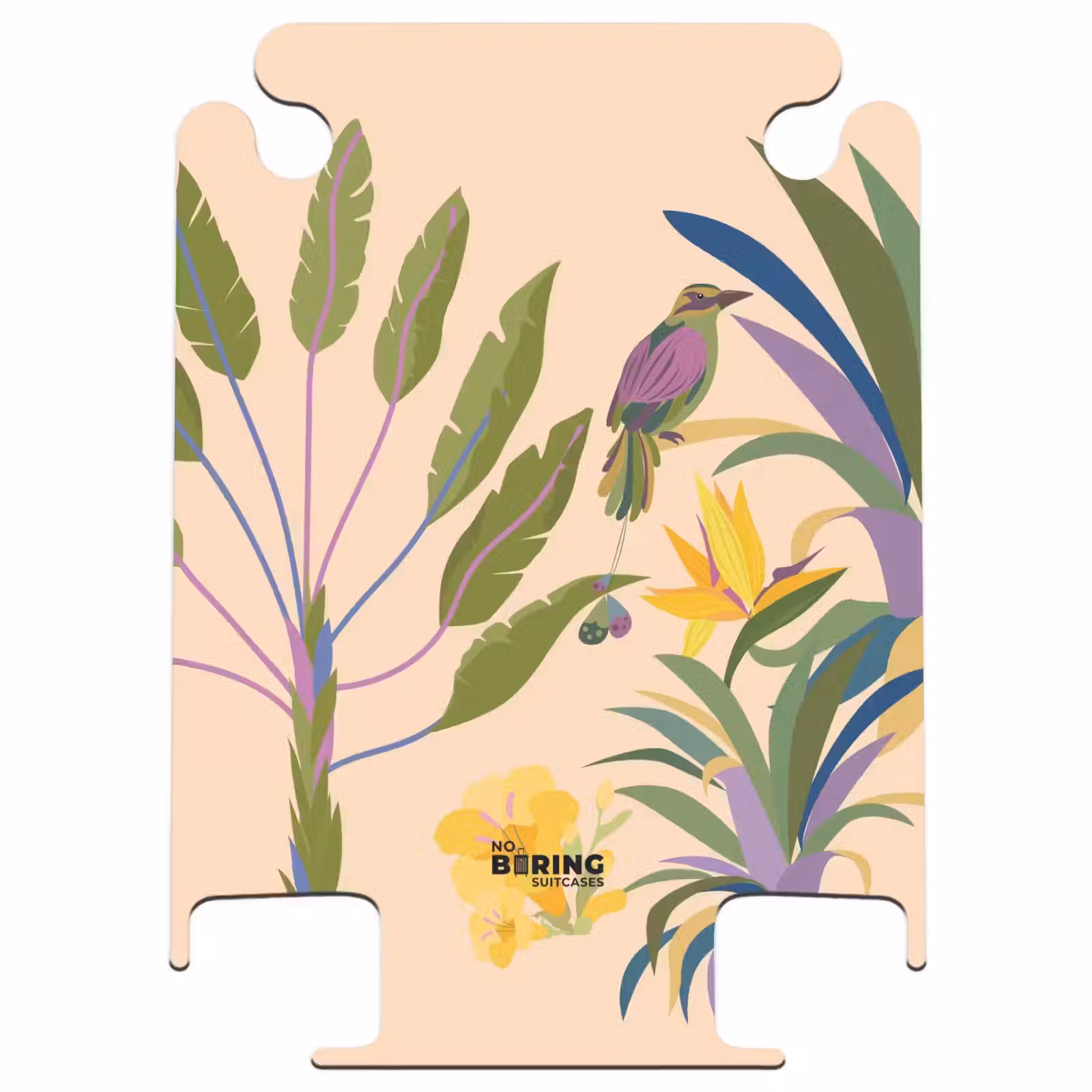 CaseSwap - Souvenirs d'été - Oiseau tropical parmi les plantes exotiques — 1