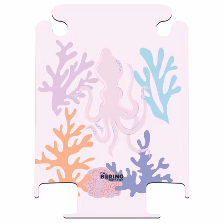 CaseSwap™ - Souvenirs d'été - Pieuvre en corail coloré — 1