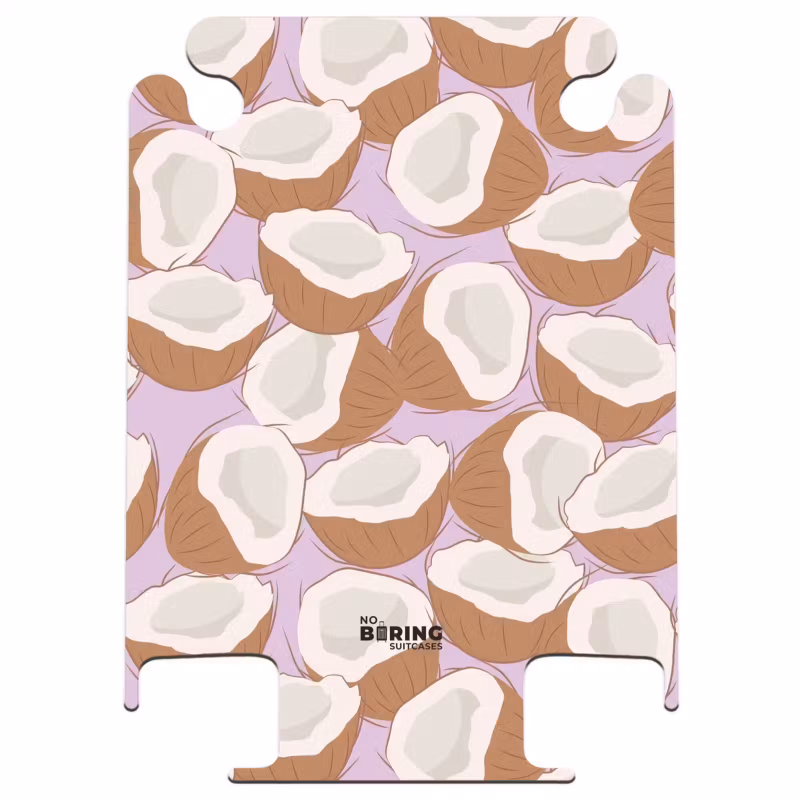 CaseSwap™ - Souvenirs d'été - Noix de coco sur fond lilas — 1