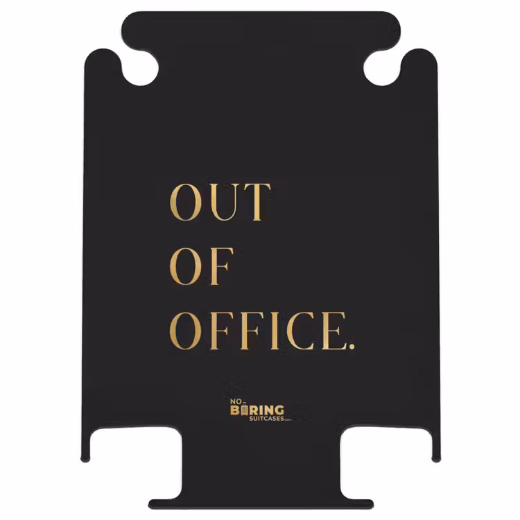 CaseSwap - Citations - Hors bureau - Or - Vacances - Noir — 1