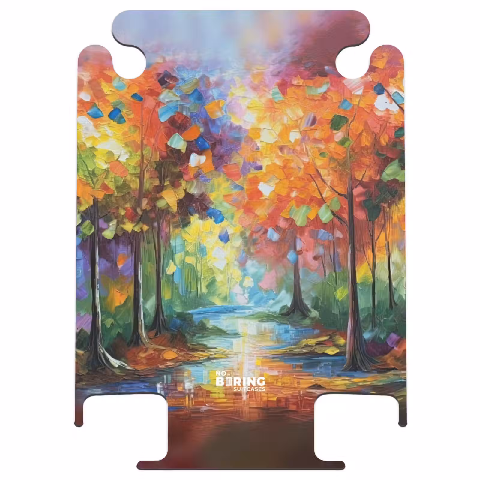 CaseSwap - Forêt - Nature - Peinture à l'huile - Arc-en-ciel — 1