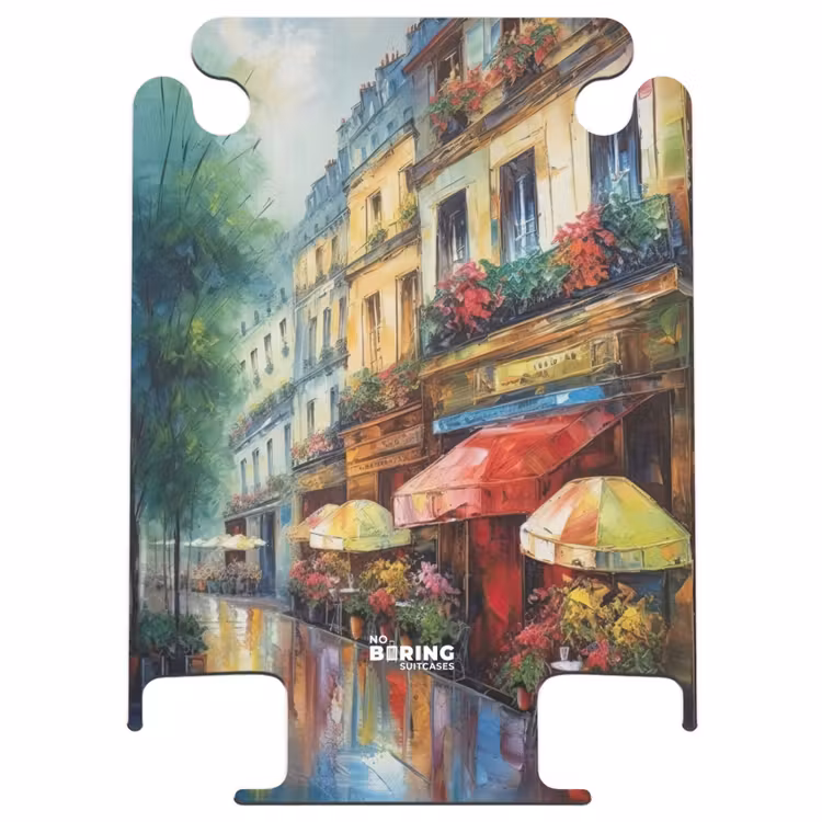 CaseSwap - Rue - Peinture à l'huile - Colorée - Ville — 1