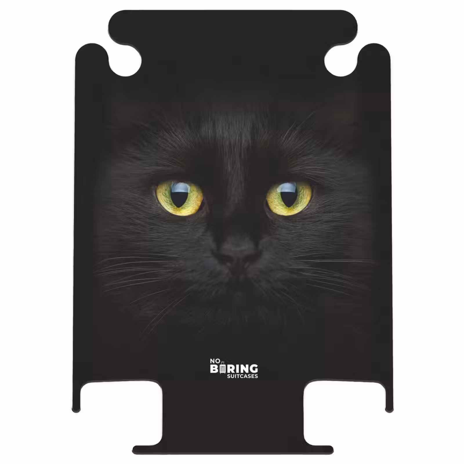 CaseSwap™ - Chat noir aux yeux brillants — 1