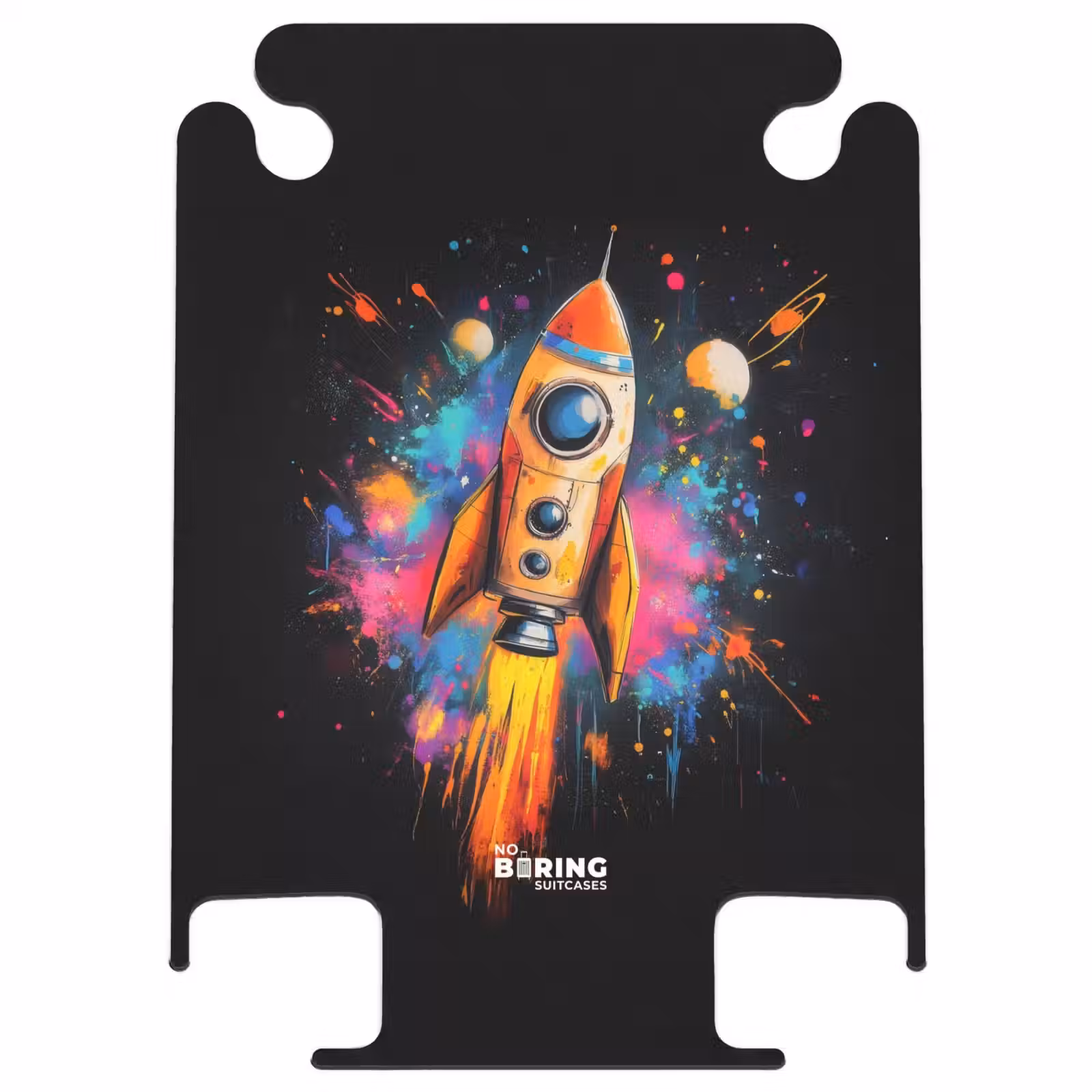 CaseSwap™ - Fusée dans l'espace avec graffiti — 1