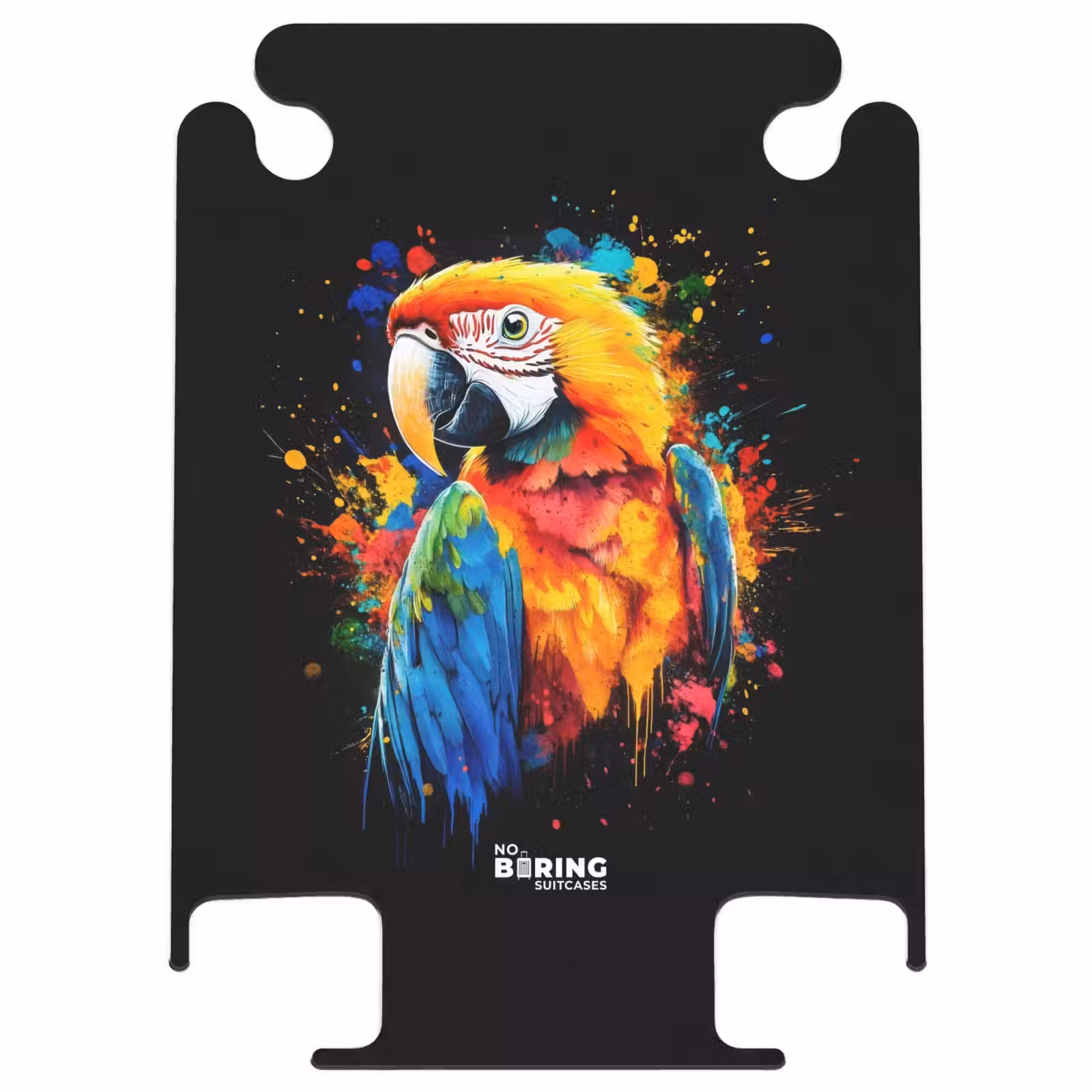 CaseSwap™ - Perroquet coloré avec graffiti — 1