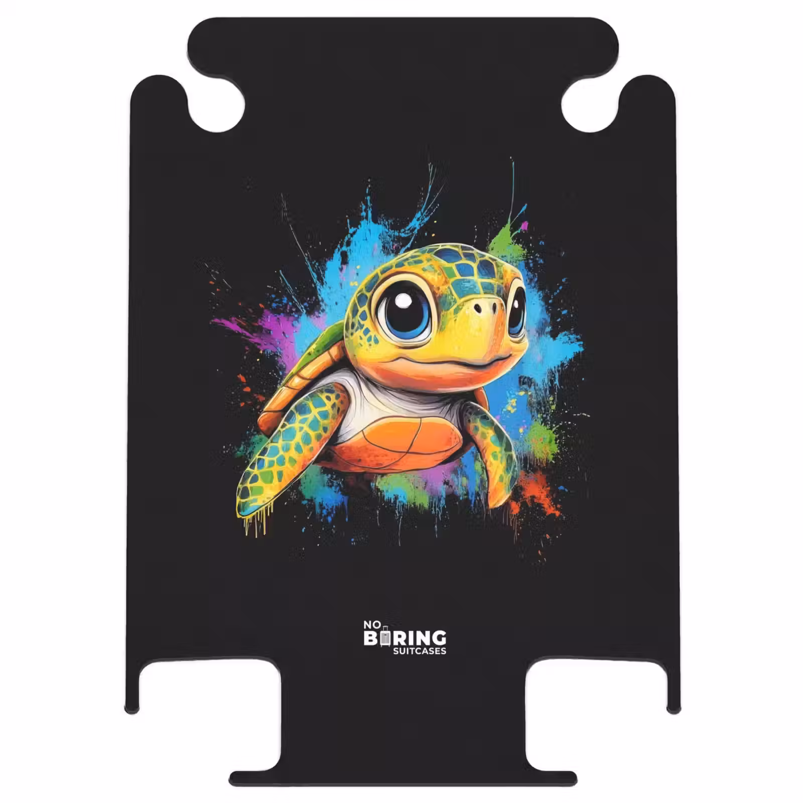 CaseSwap - Tortue avec graffitis colorés — 1