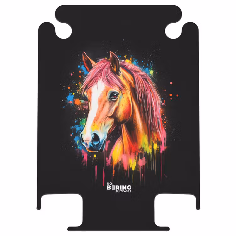 CaseSwap™ - Cheval coloré avec graffitis — 1