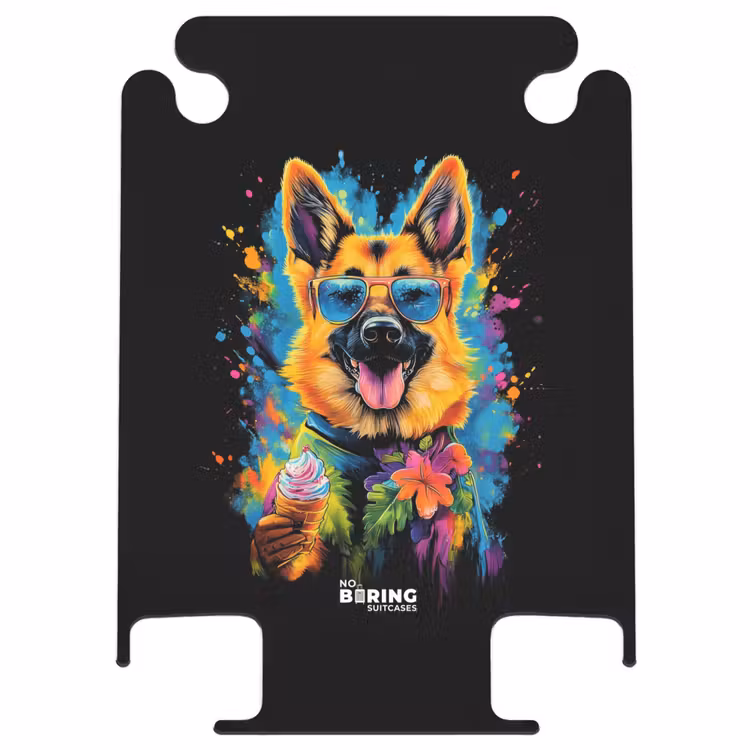 CaseSwap™ - Chien d'été avec graffitis colorés — 1