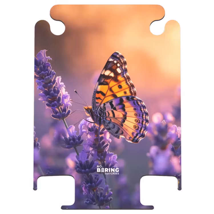 CaseSwap™ - Papillon sur lavande pourpre — 1