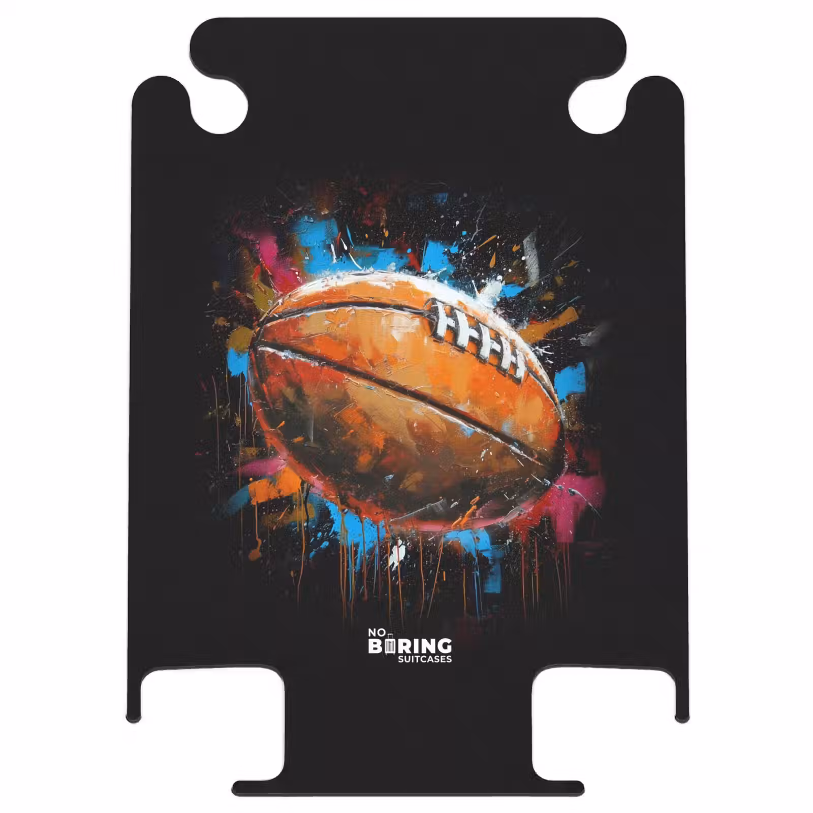 CaseSwap™ - Ballon de rugby entouré de graffitis — 1