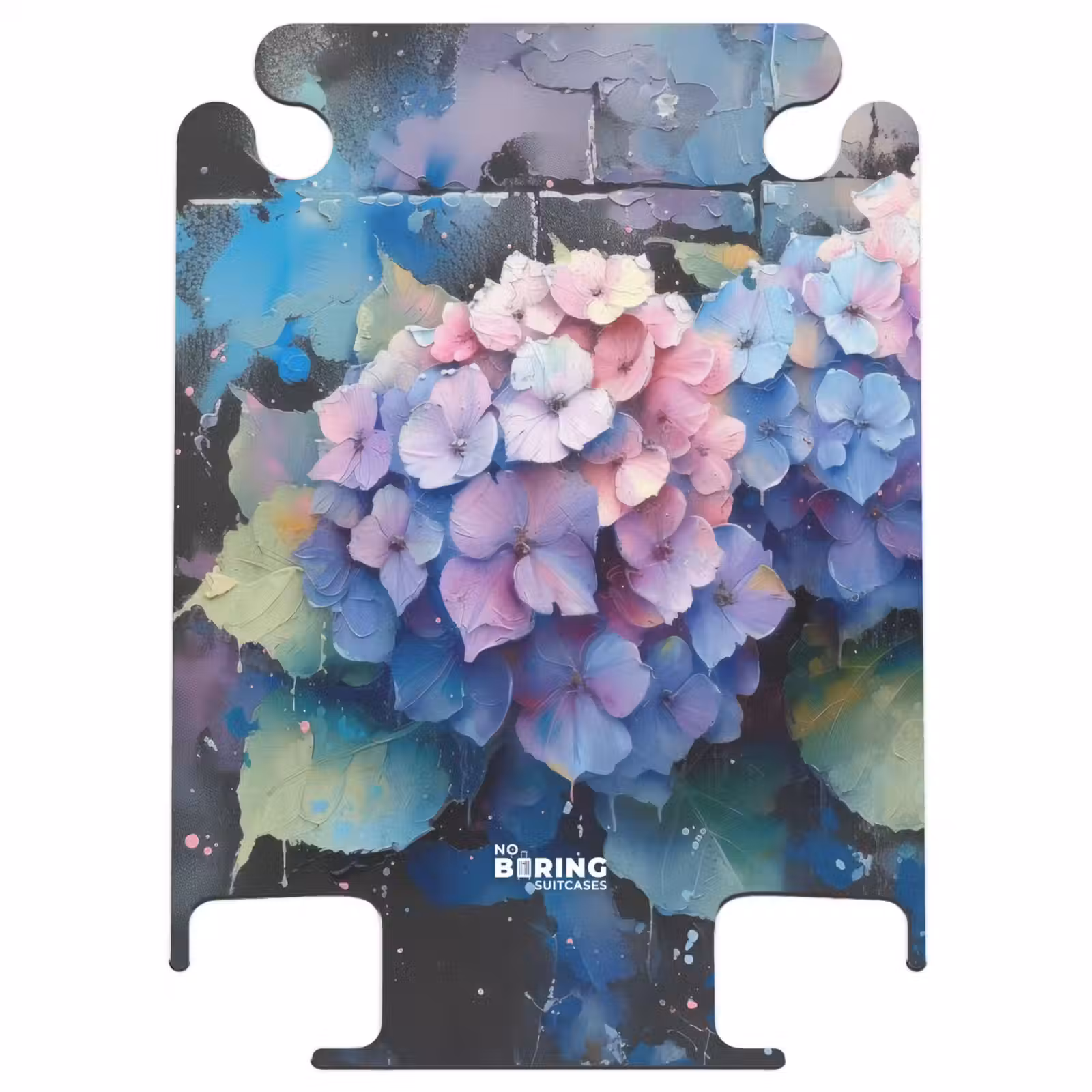 CaseSwap™ - Fleurs d'hortensia en style graffiti — 1
