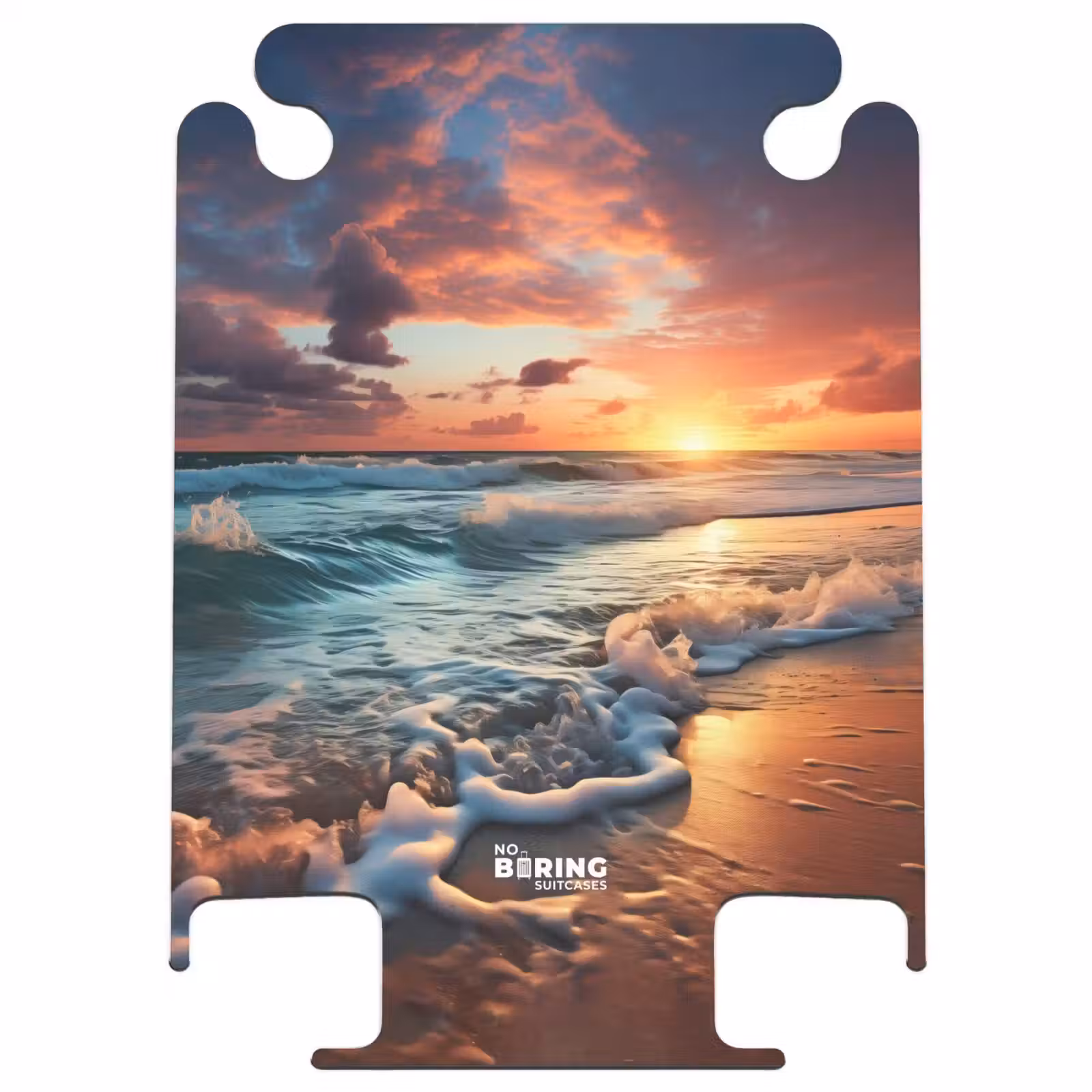 CaseSwap™ - Mer ondulée au coucher du soleil — 1