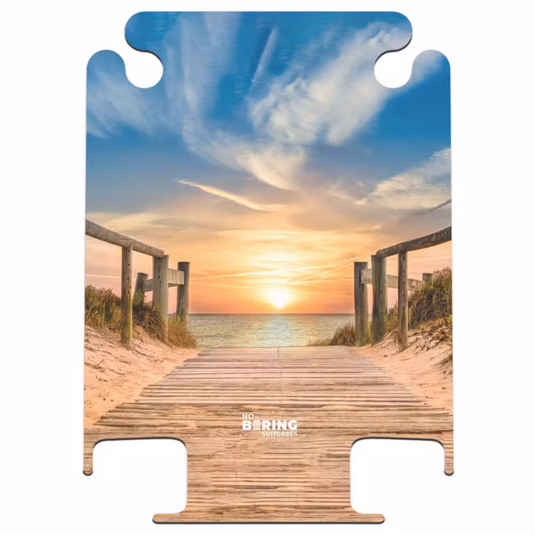 CaseSwap™ - Chemin de la plage au coucher du soleil — 1
