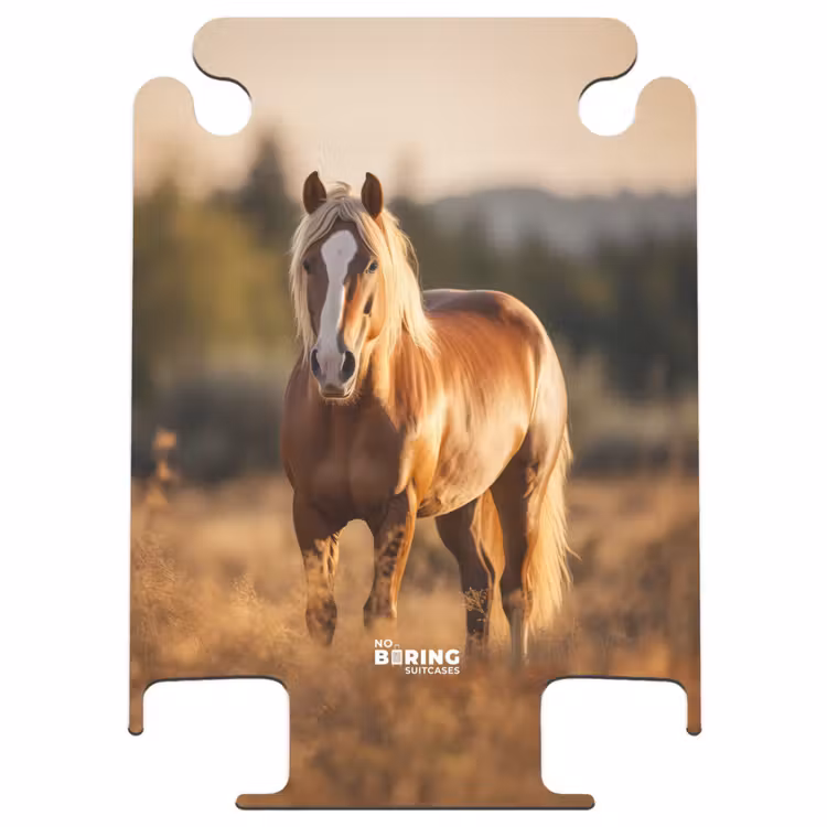 CaseSwap™ - Cheval brun dans un pré — 1