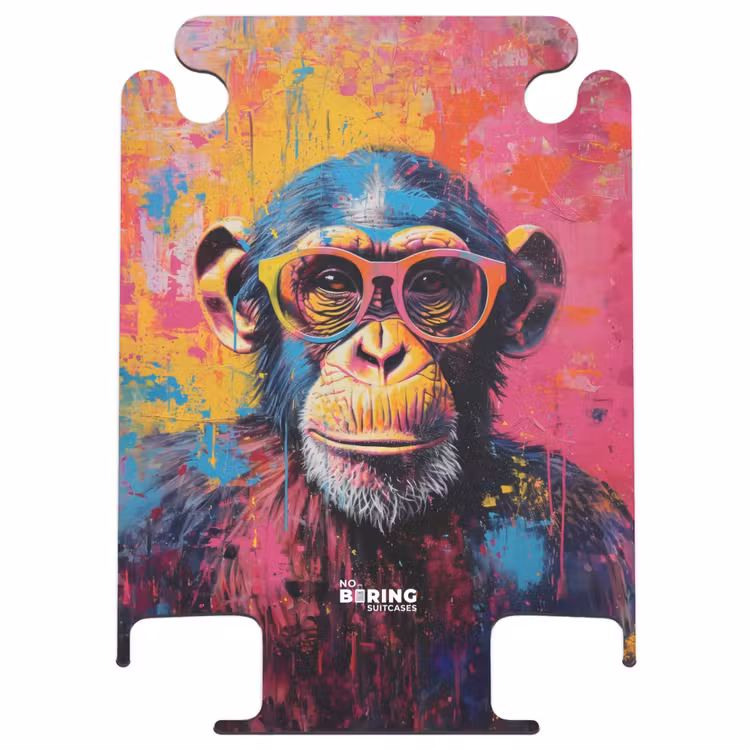 CaseSwap™ - Chimpanzé avec des lunettes dans un style graffiti — 1