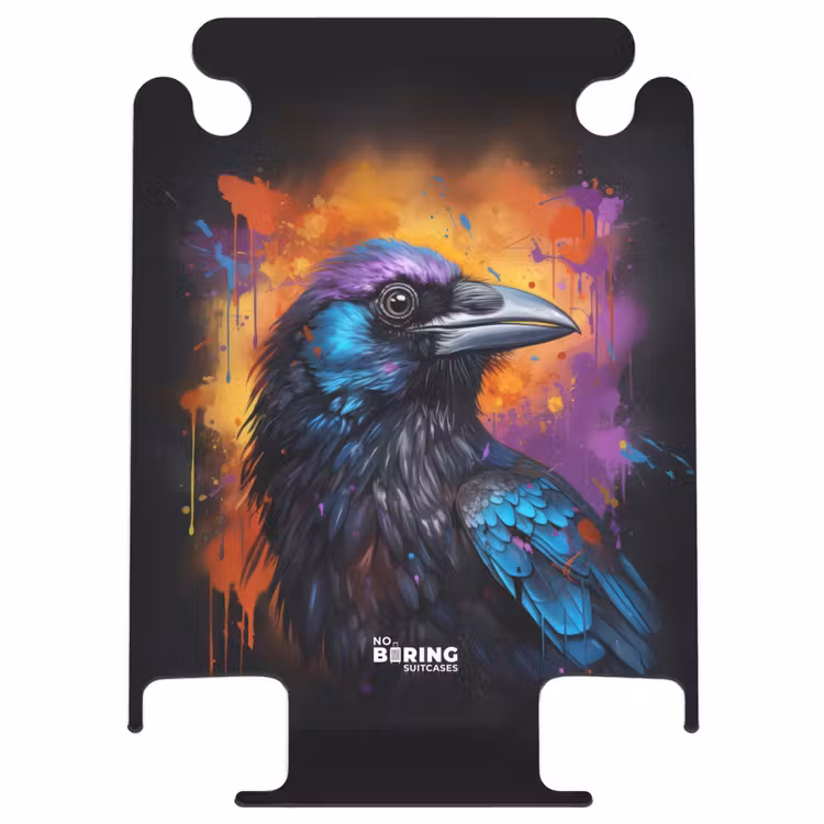 CaseSwap™ - Corbeau aux graffitis colorés — 1