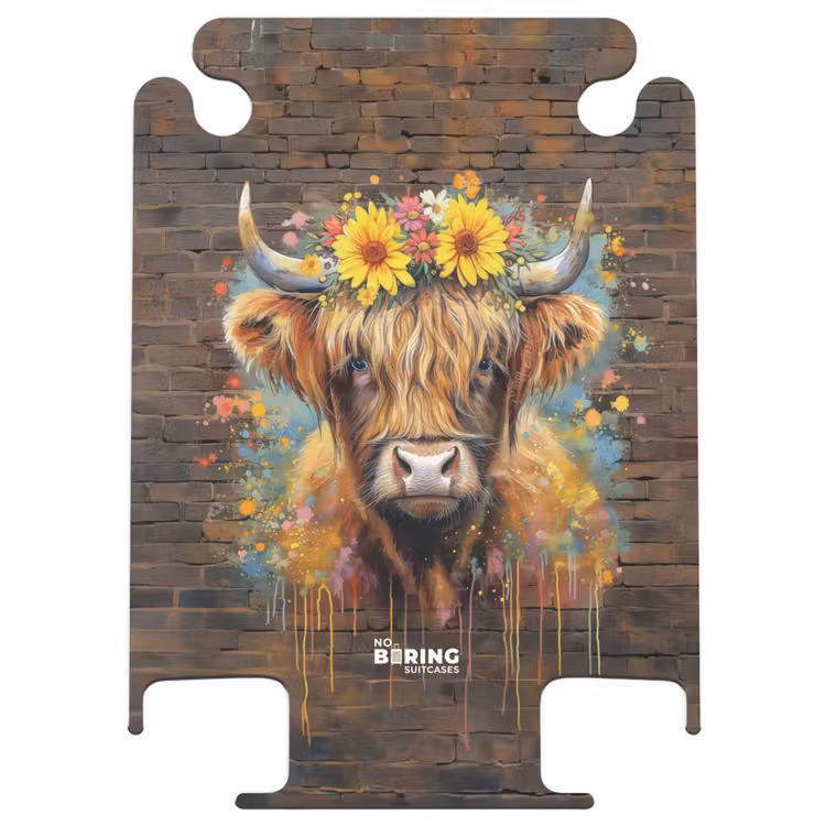 CaseSwap™ - Graffiti Highlander écossais avec fleurs — 1