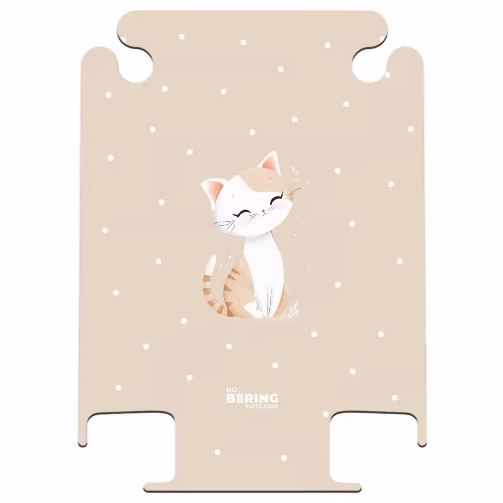 CaseSwap™ - Chat entouré de points beiges — 1