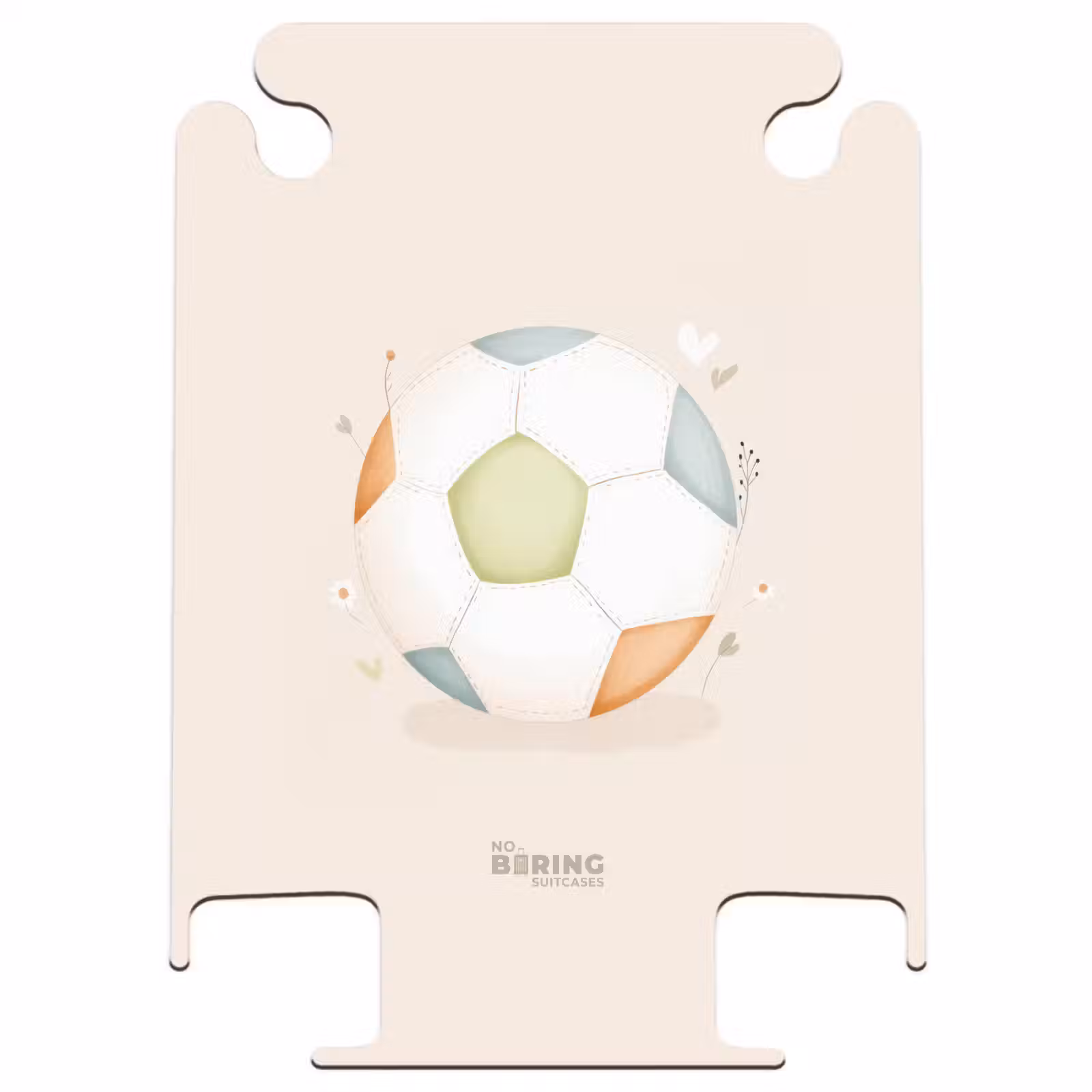 CaseSwap - Football aux couleurs beige et pastel — 1