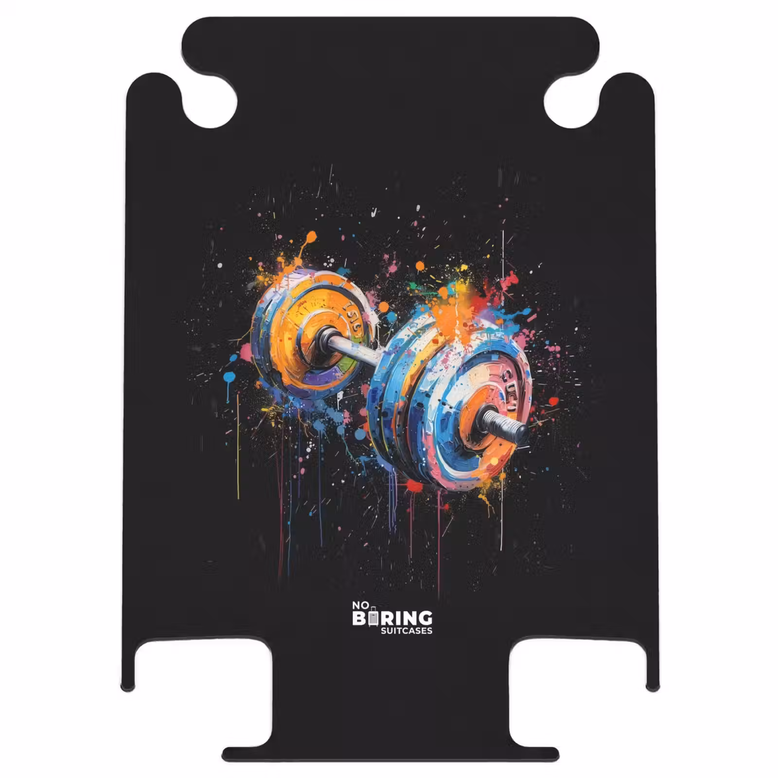 CaseSwap™ - Haltère avec graffiti — 1