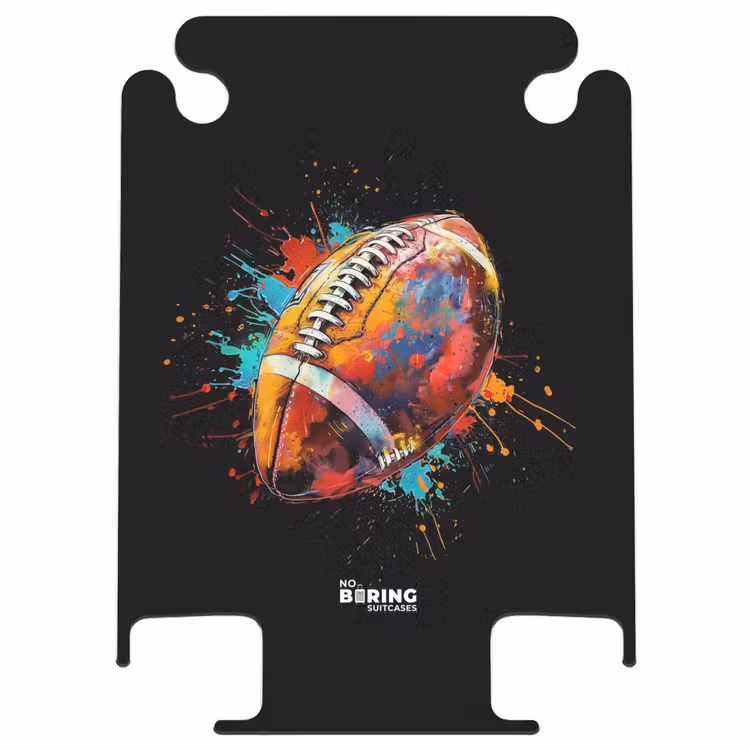 CaseSwap™ - Ballon de rugby avec graffitis colorés — 1