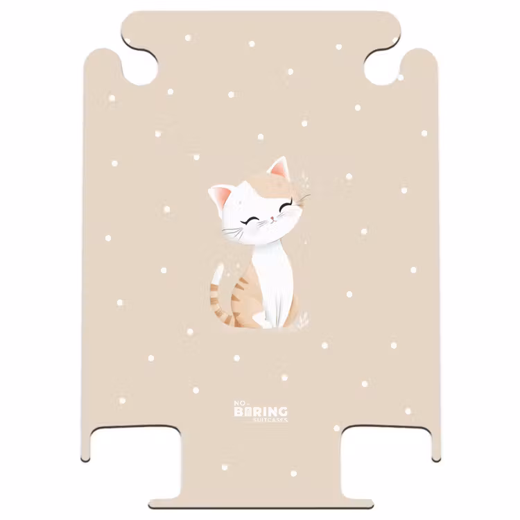 CaseSwap™ - Chat entouré de points beiges — 1