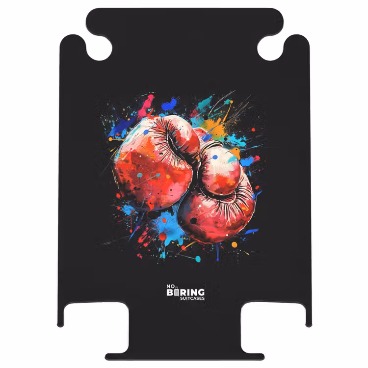 CaseSwap - Gants de boxe rouges avec peinture — 1