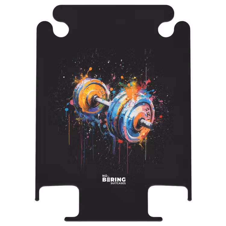 CaseSwap™ - Haltère avec graffiti — 1