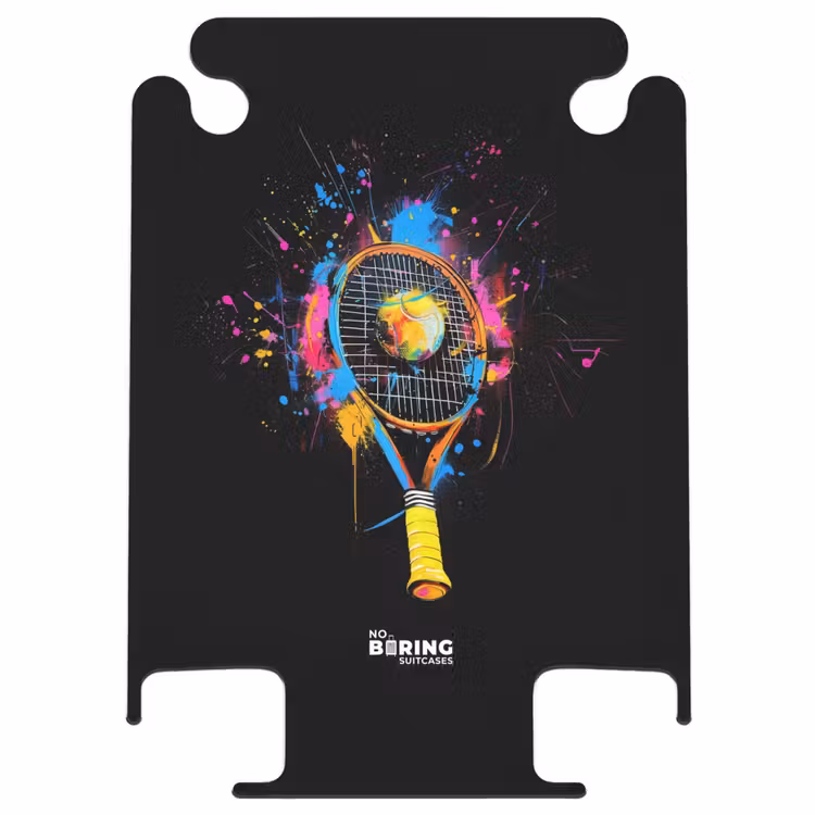 CaseSwap™ - Raquette de tennis colorée avec balle — 1