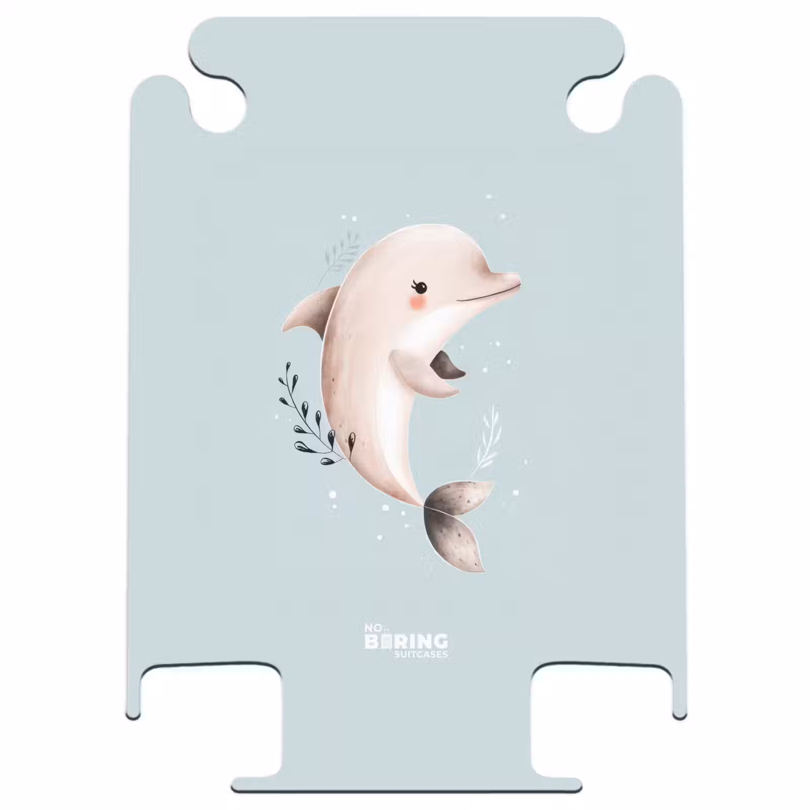 CaseSwap™ - Dauphin beige dans l'eau bleue — 1