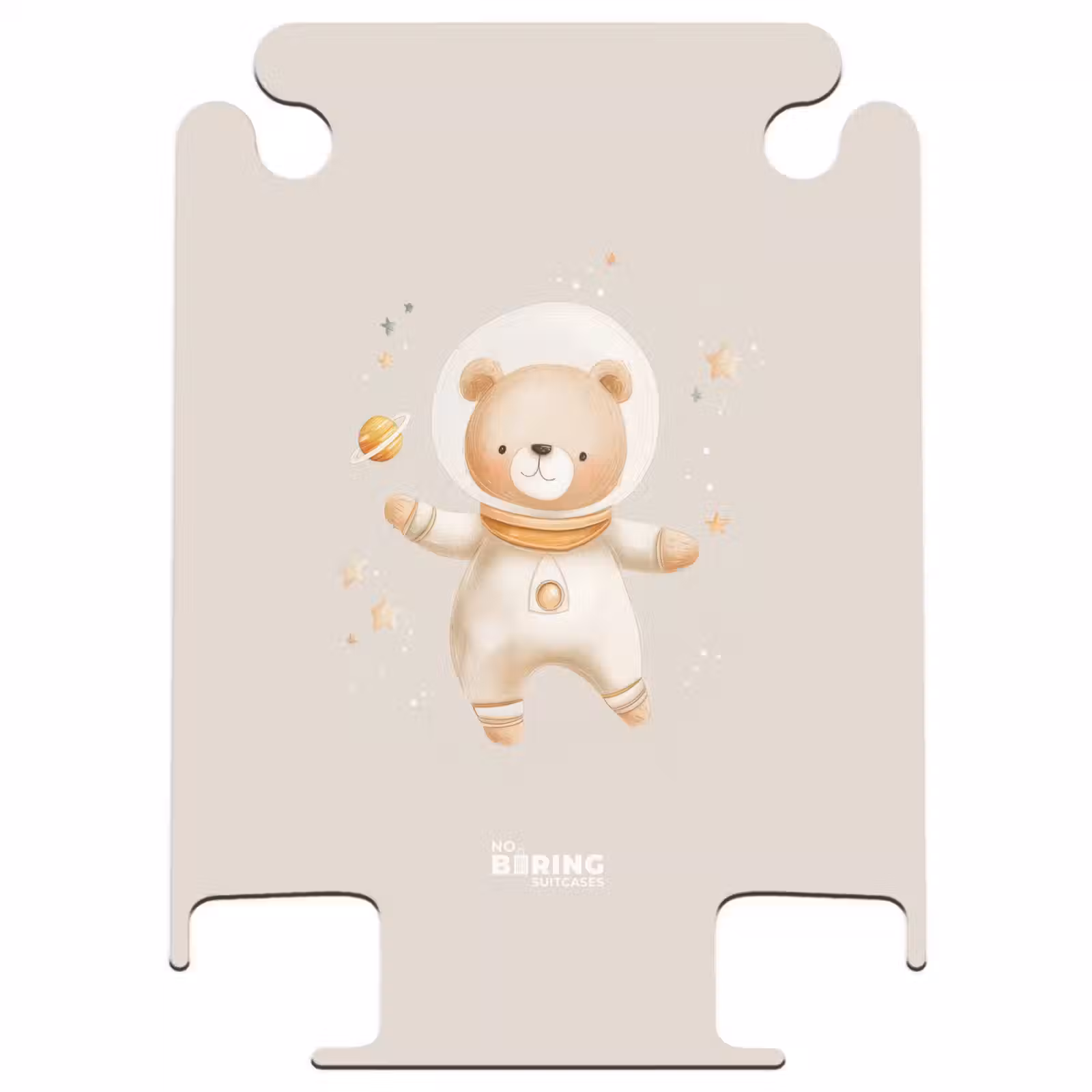 CaseSwap - Un ours spatial beige flotte parmi les étoiles — 1