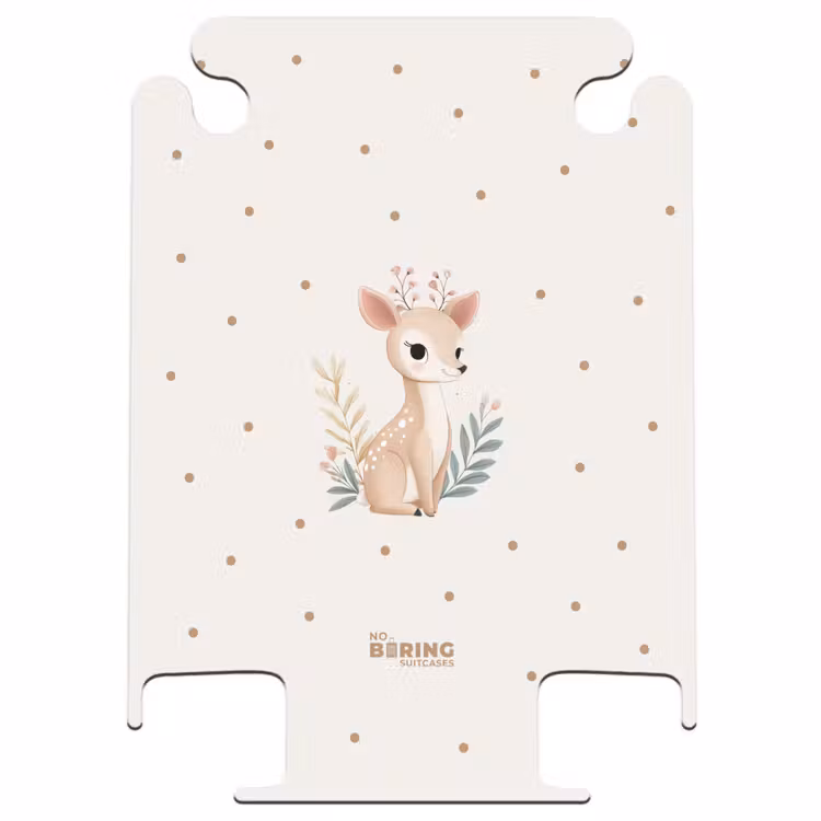 CaseSwap™ - Petit cerf avec des plantes dans un champ plein de points — 1