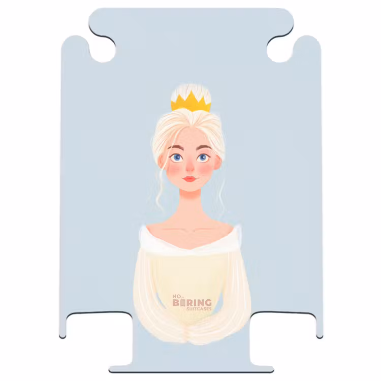 CaseSwap - Princesse à la couronne d'or - Bleu — 1