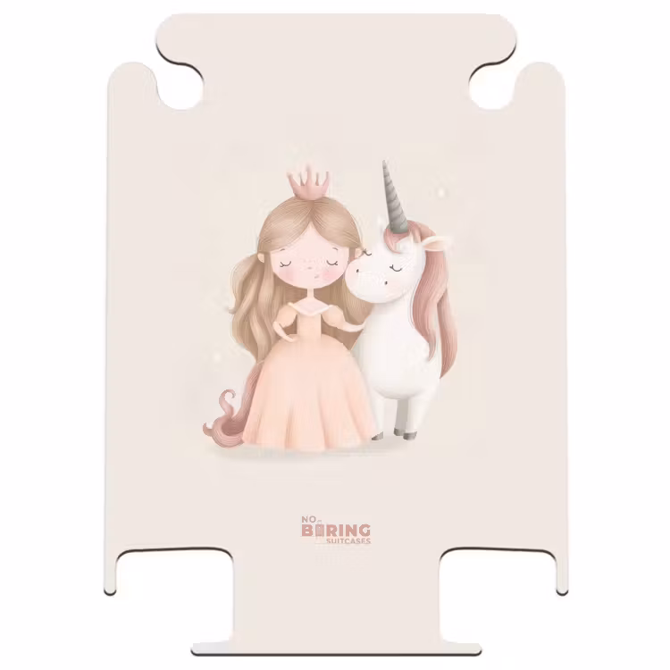 CaseSwap™ - Princesse et licorne aux couleurs pastel — 1