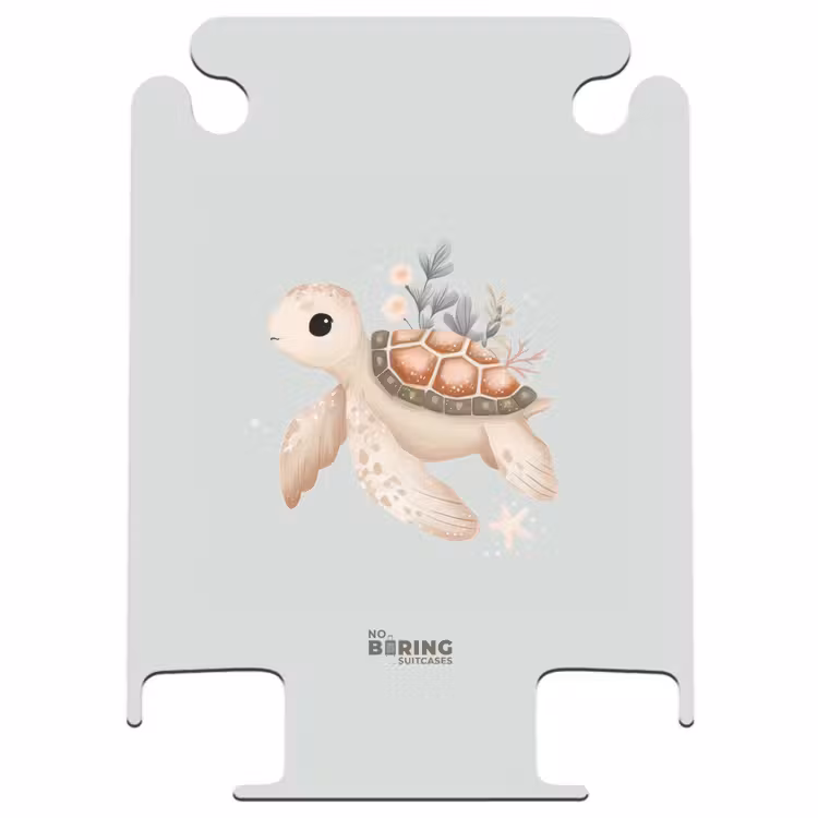 CaseSwap™ - Tortue de mer brune dans un monde sous-marin pastel — 1