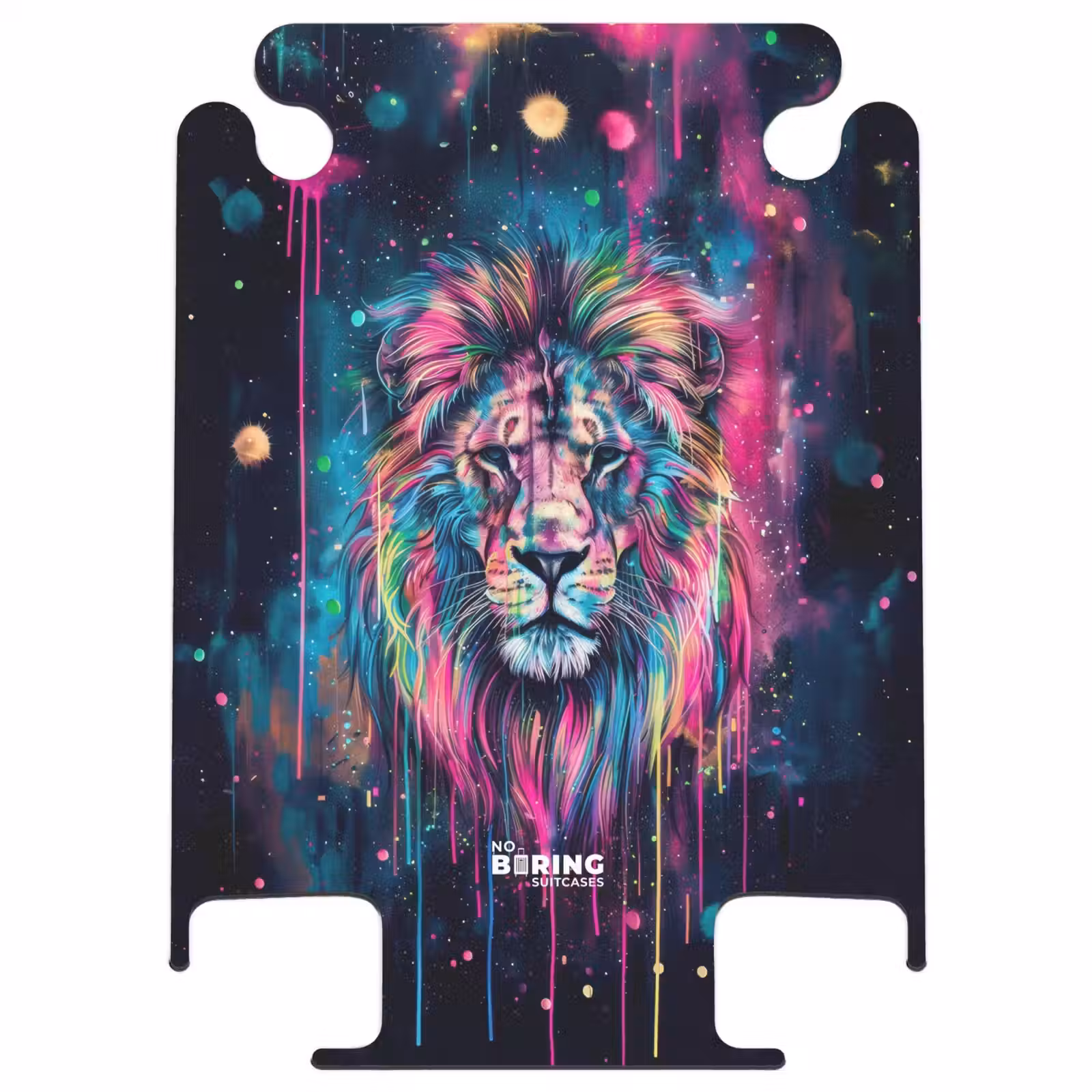 CaseSwap - Lion des éclaboussures de peinture — 1