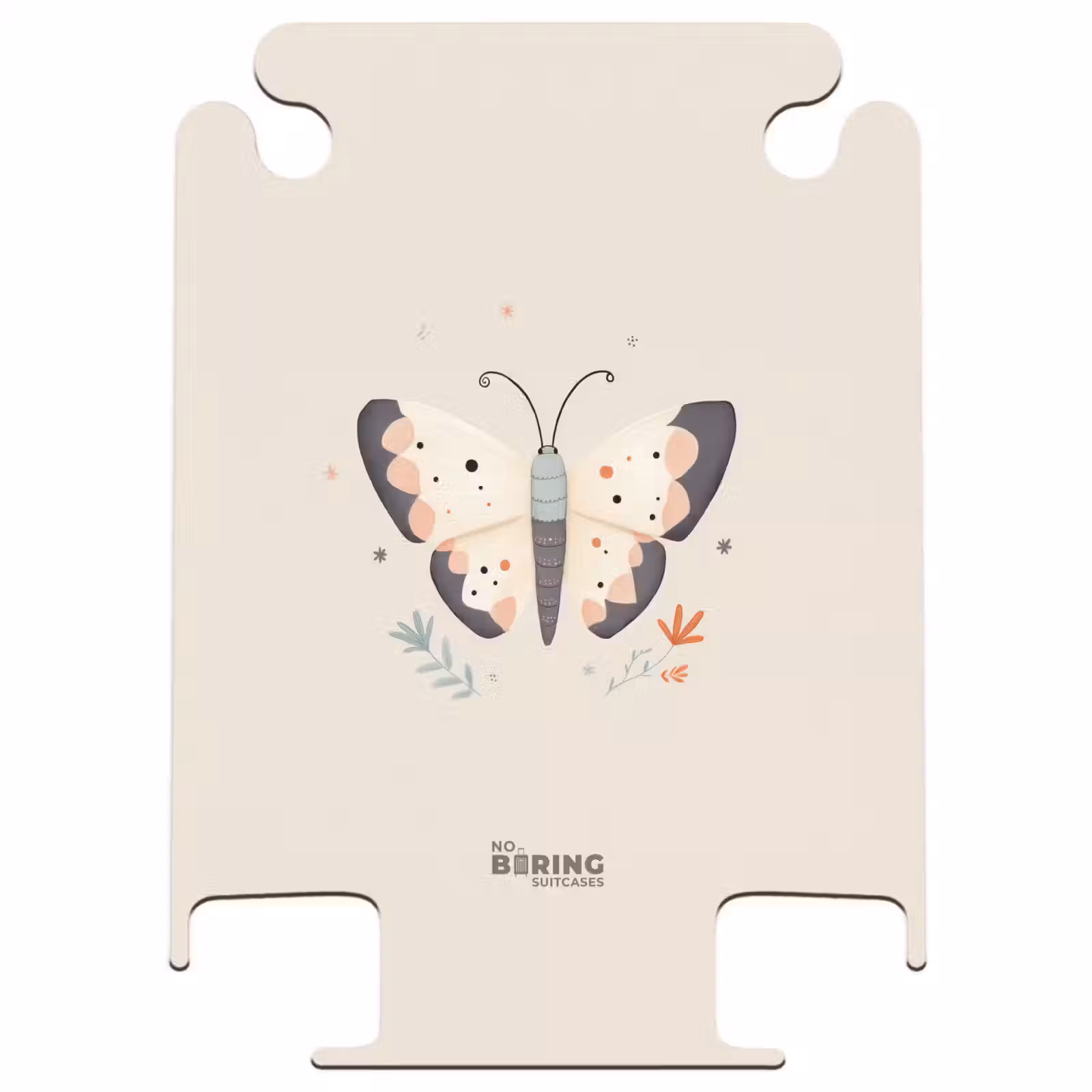 CaseSwap™ - Papillon aux couleurs neutres et pastel — 1