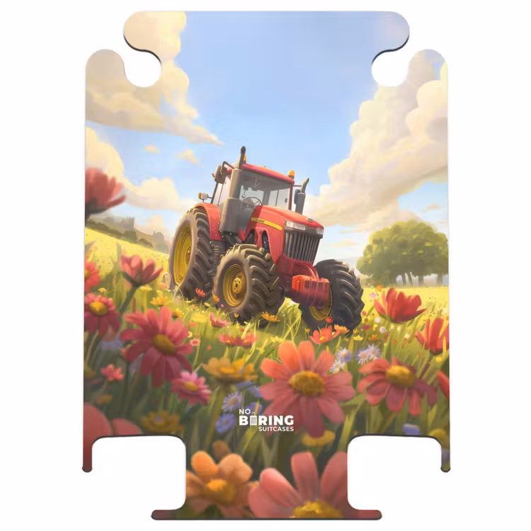 CaseSwap™ - Tracteur dans une prairie fleurie — 1