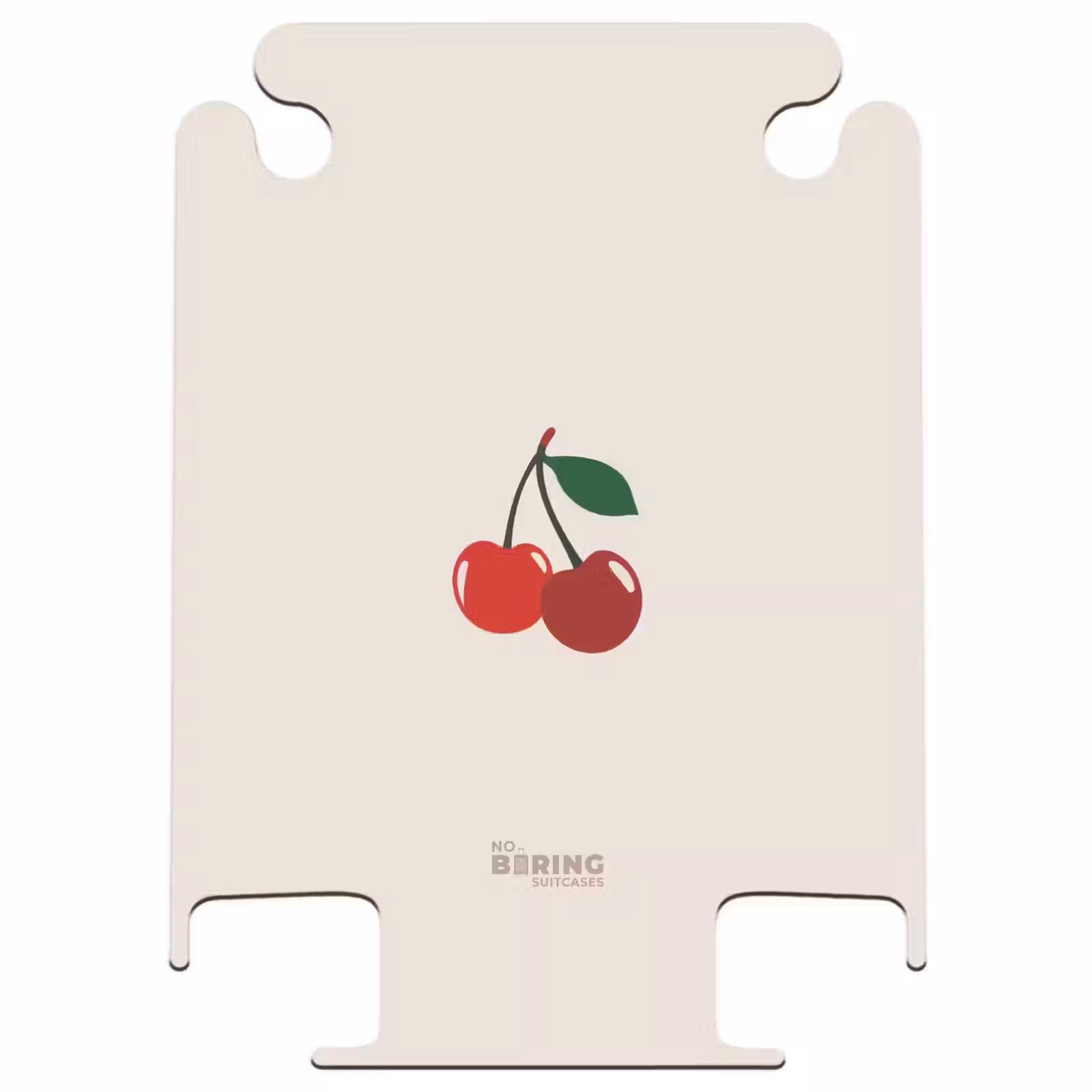 CaseSwap™ - Cerise sur fond beige — 1