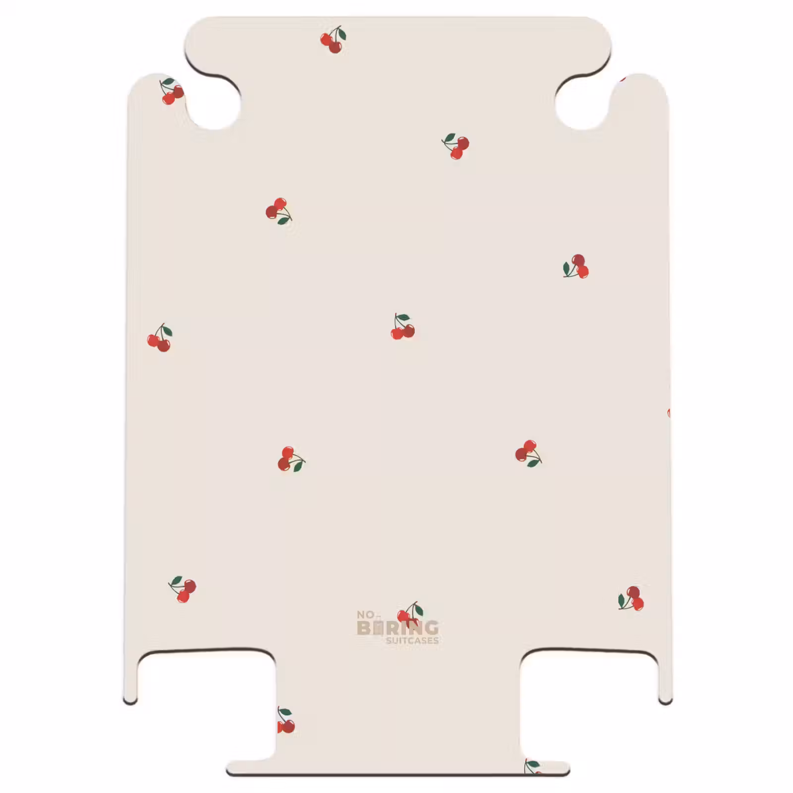 CaseSwap™ - Fond beige avec motif de petites cerises — 1