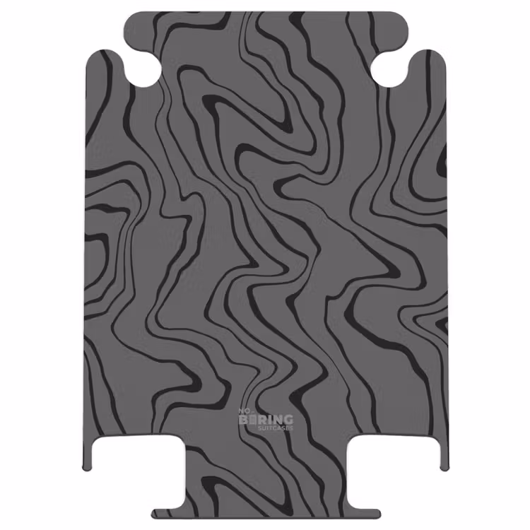 CaseSwap™ - Fond gris avec lignes noires abstraites — 1