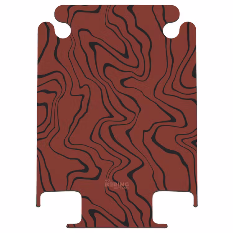 CaseSwap™ - Fond rouge avec lignes noires abstraites — 1